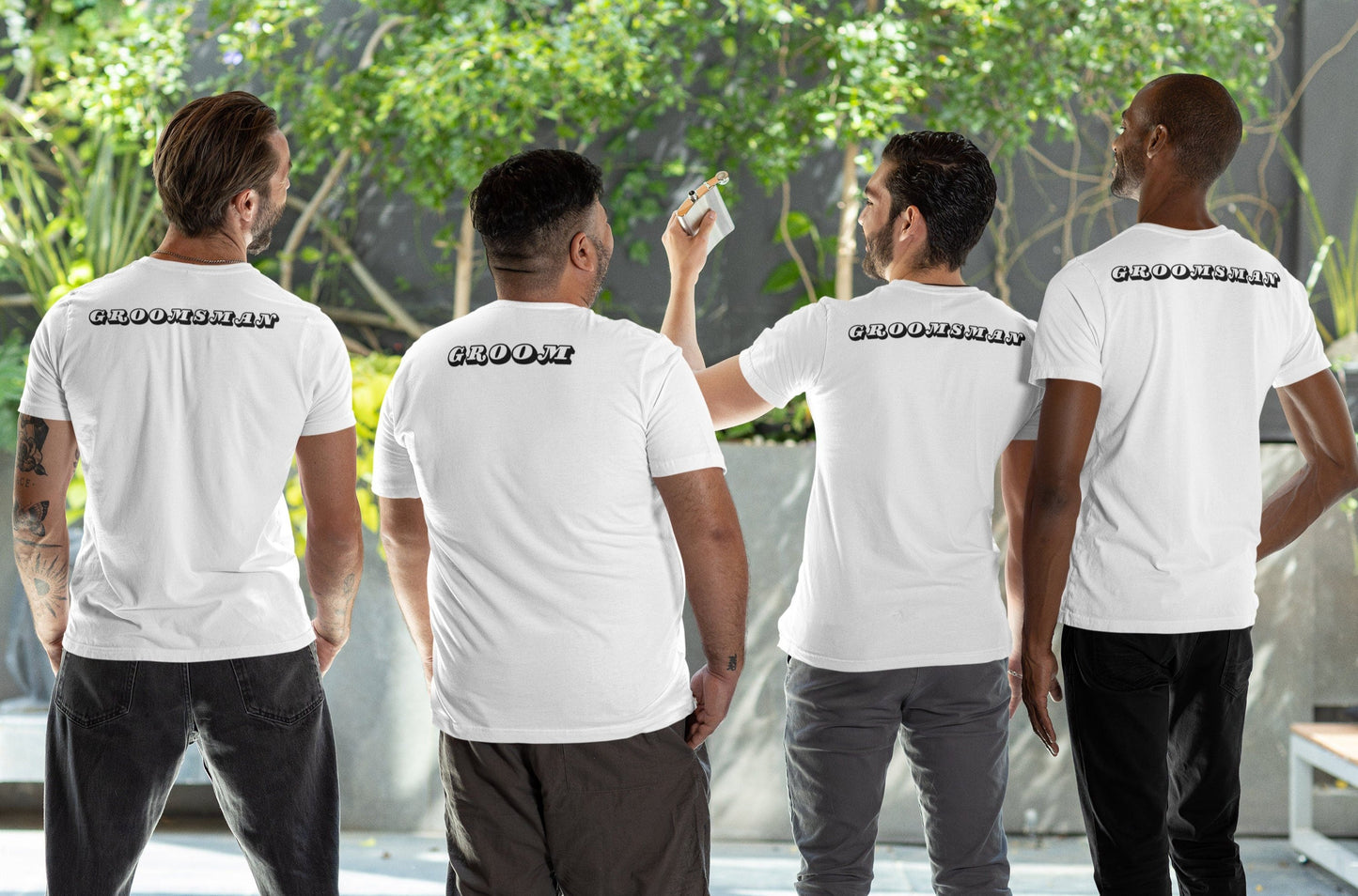 Bachelor Party (Groomsman) Drink Count T-Shirt