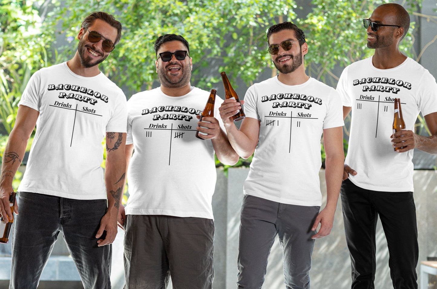 Bachelor Party (Groom) Drink Count T-Shirt