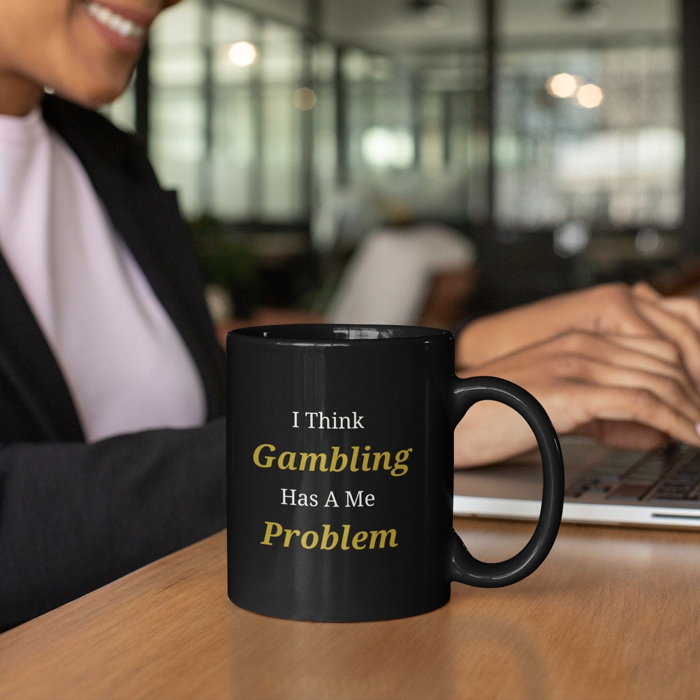 I Think Gambling Has A Me Problem Coffee Mug