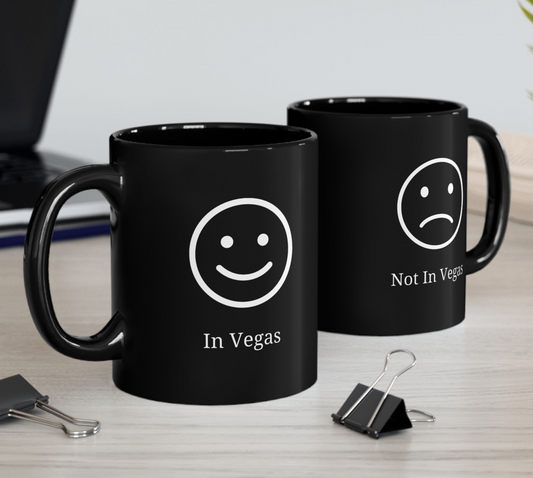 In Vegas vs. Not In Vegas Coffee Mug