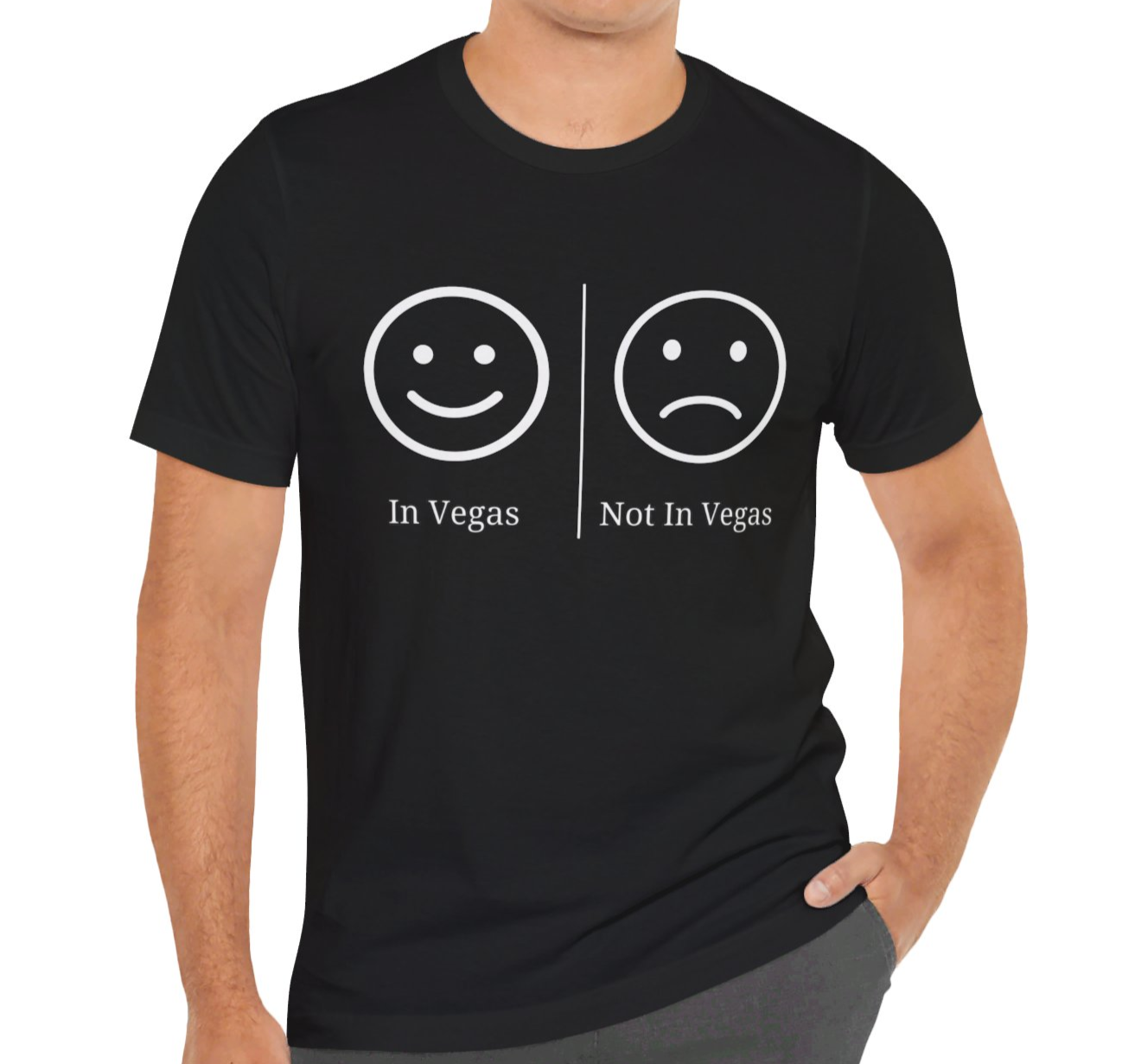 In Vegas vs Not In Vegas T-Shirt