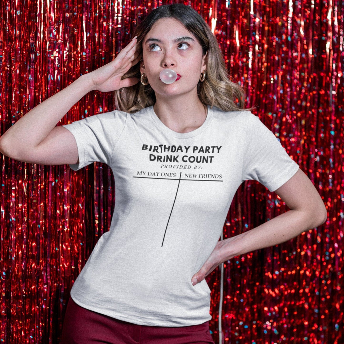 Birthday Drink Count T-Shirt