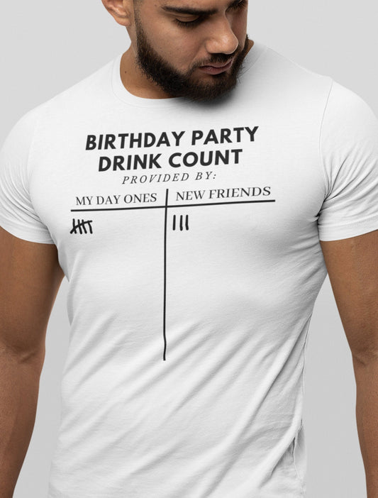 Birthday Drink Count T-Shirt