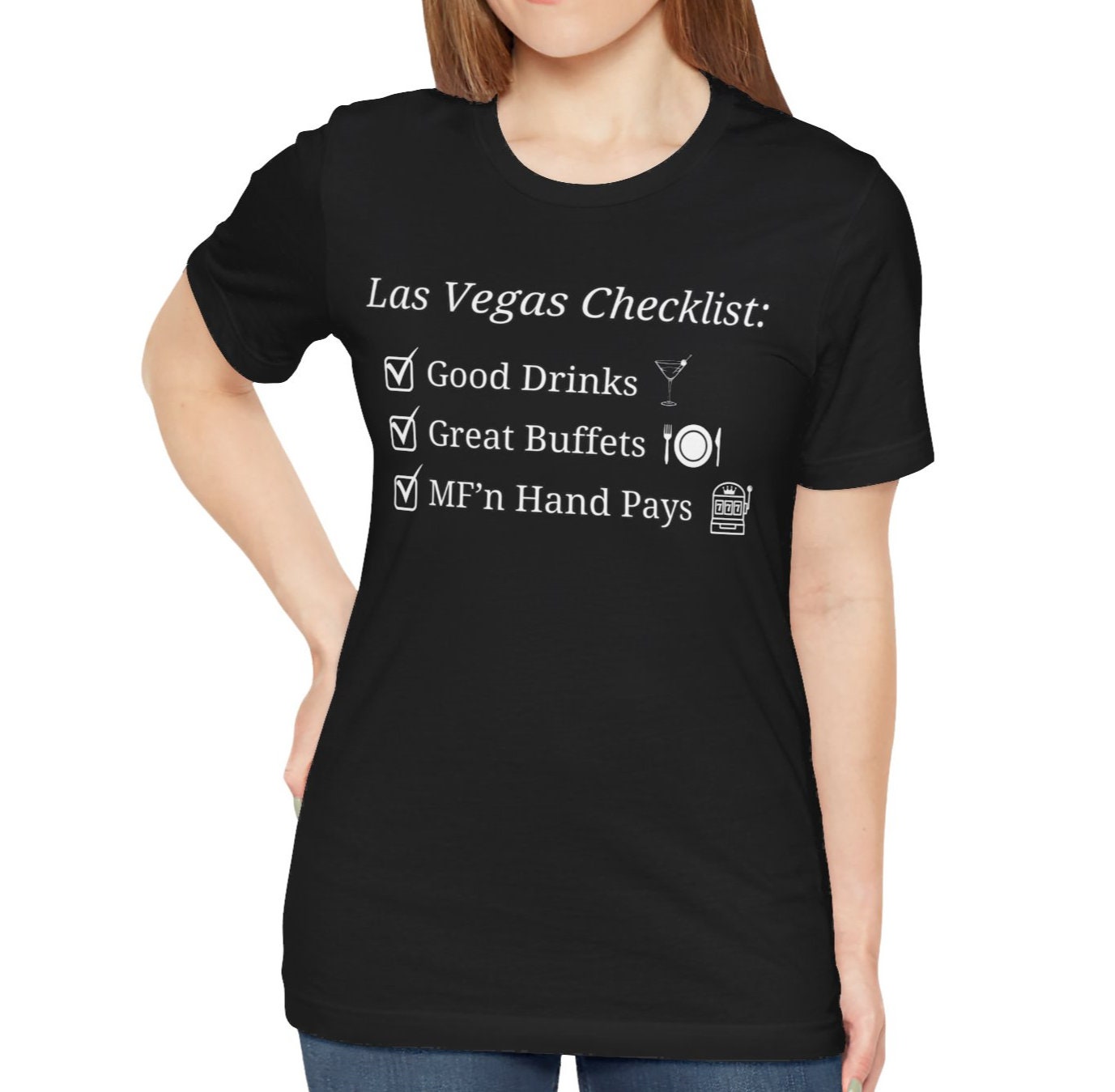 Las Vegas Checklist T-Shirt